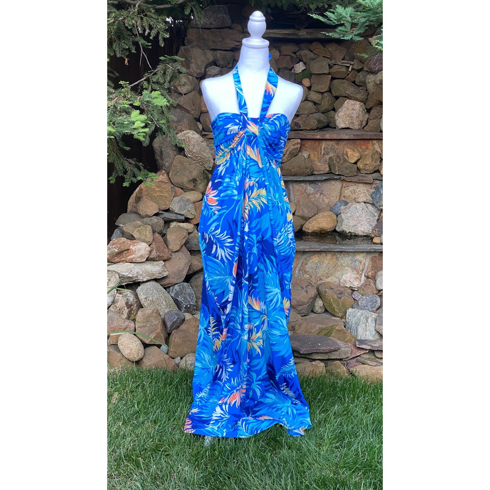 Banana Boat 01 Sundress Size Medium New With Tags Upf 50+ Halter